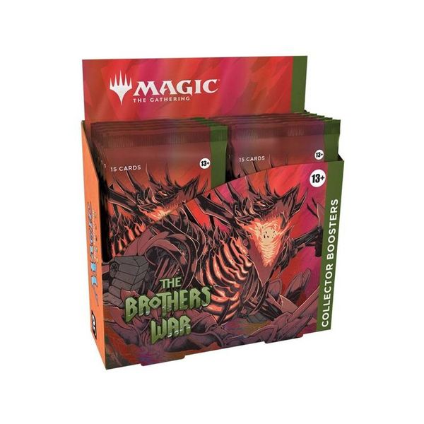 MTG: Brothers' War - Collector Booster Box (12) + Придбайте промо-картку Box 3184075 фото