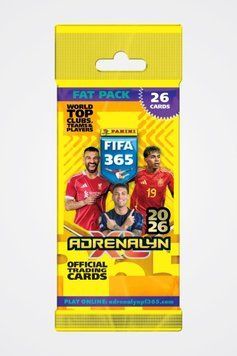 Fat Pack FIFA 365 2026 Panini Football Cards 8051708029215 фото