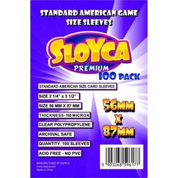 SLOYCA Standard American Premium T-shirts 56x87mm (100pcs) 2492225 фото