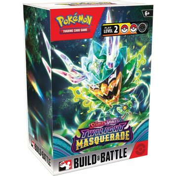 Pokémon TCG: Twilight Masquerade Build & Battle Box Bundle SV06 4050206 фото