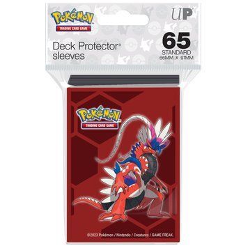 Ultra Pro: Защитные рукава для колоды Pok&eacute;mon Koraidon и Miraidon 65шт, Koraidon 3332819 фото
