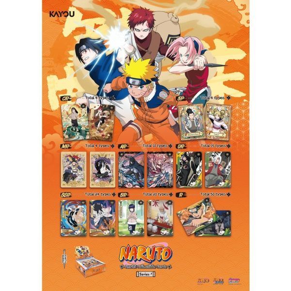 Naruto: Smriti Collectible Cards - Earth Scroll - Gold Blister Display (24) 2755452 фото