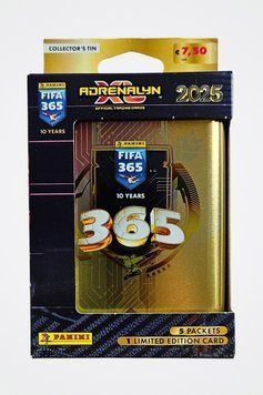 Mini FIFA 365 2025 Panini Football Cards Tin 8051708014730 фото