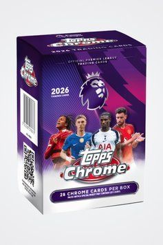 Value BOX Premier League 2026 Topps Chrome 5053307078673 фото