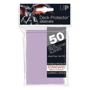 Deck Protector Solid Стандартные рукава: Сиреневый (66 x 91 мм) (рубашки Ultra-Pro) 1808389 фото