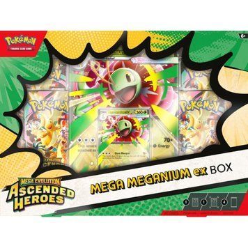Pokemon TCG: Mega Evolution 2.5 - Ascended Heroes - Mega Meganium ex Box 10089256109 фото