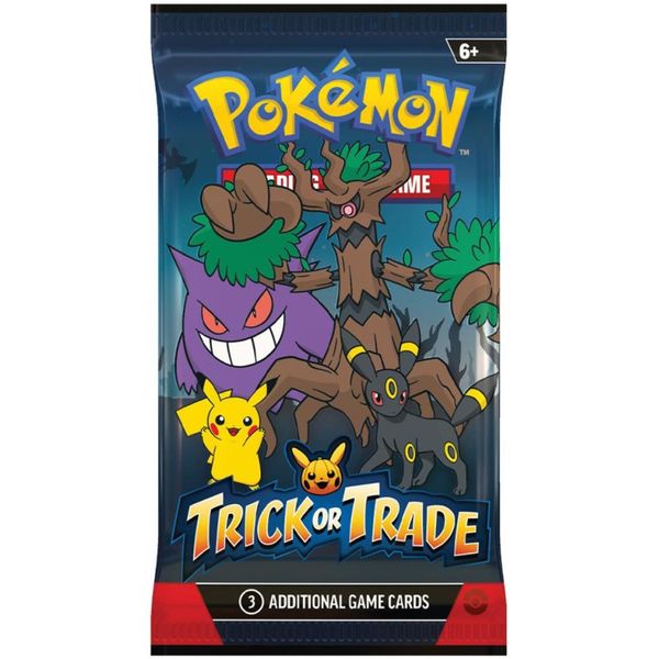 Pokémon TCG: Прискорювач Trick or Trade 2024 6673427 фото