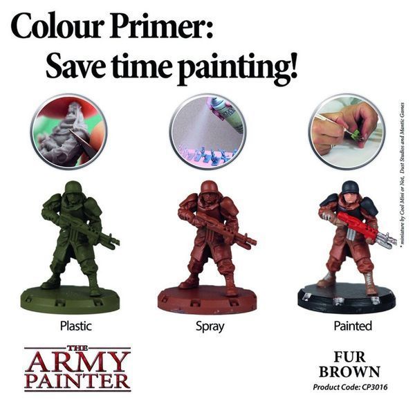 Army Painter Primer Fur Brown (spray) 2341567 фото