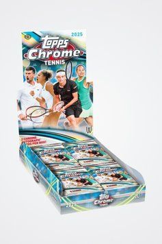 Hobby Box Tennis Topps Chrome 2025 Tennis Cards 887521144624 фото