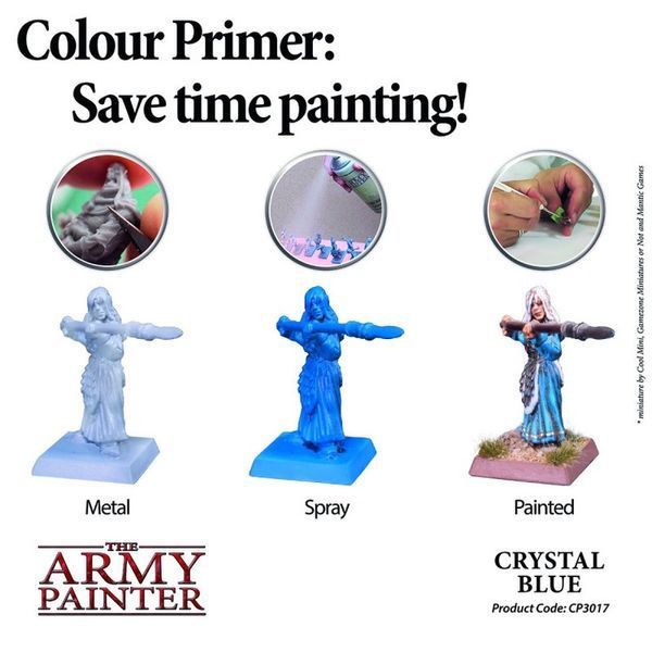 Army Painter Primer Crystal Blue (spray) 2448065 фото