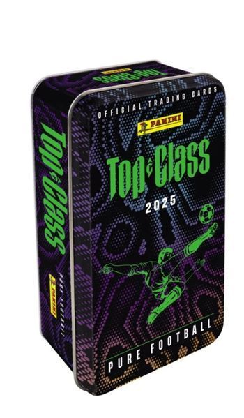 Large Tin of Top Class 2025 Panini Football Cards 8051708024067 фото