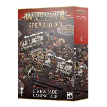 Warhammer Age Of Sigmar: Spearhead - Fire & Jade Gaming Pack 2765639 фото