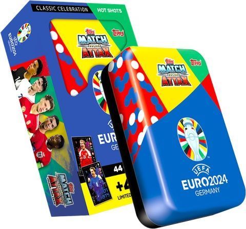 Large EURO 2024 Match Attax Football Cards Tin 5053307067929 фото