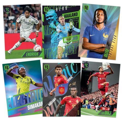Large Tin of Top Class 2025 Panini Football Cards 8051708024067 фото