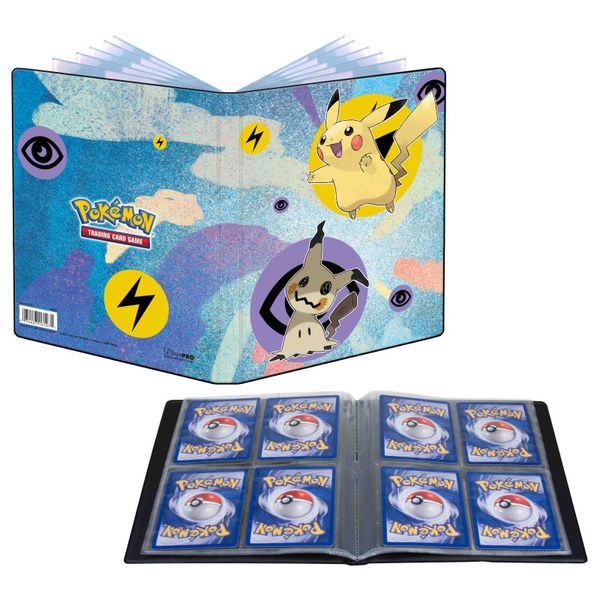 Ultra Pro: Pokémon 4-Pocket Portfolio 4PKT - Пікачу та Мімікю (альбом) 1654316 фото