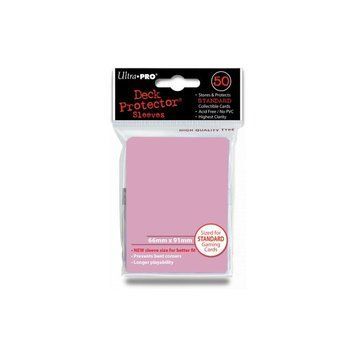 Защитная накладка Solid Pink/Pink 50 (66x91 мм), стандартная (футболки Ultra-Pro) 8980195 фото