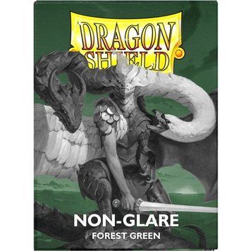 Dragon Shield Matte Non-Glare Sleeves - Forest Green (100 Sleeves) 1855254 фото