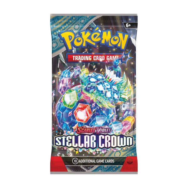 Pokémon TCG: Stellar Crown - Booster Pack 1288562 фото