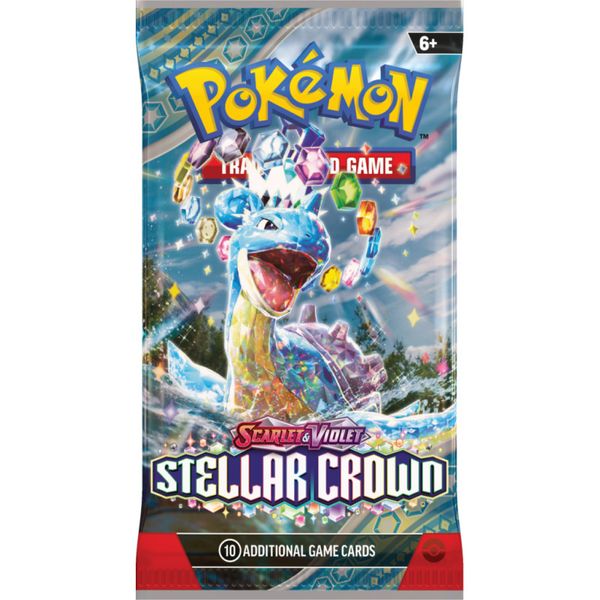 Pokémon TCG: Stellar Crown - Booster Pack 1288562 фото