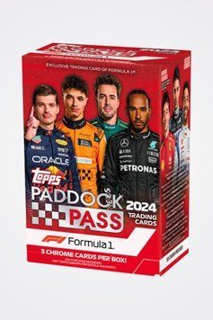 Value Box F1 Paddock Pass 2024 Topps Formula 1 Cards 5053307071766 фото