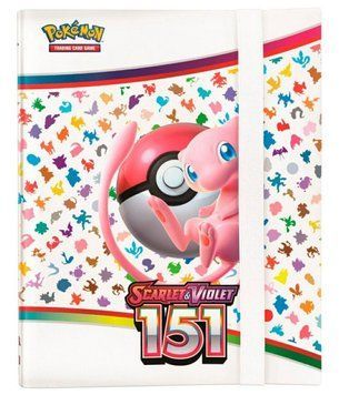 Pokemon TCG: альбом 9-Pocket Scarlet & Фіолетовий 151 Мью 18385 фото