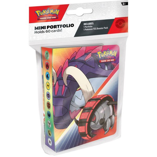 Pokémon TCG: Temporal Forces - міні-портфоліо + бустер на 60 карток, міні-альбом 1356244 фото