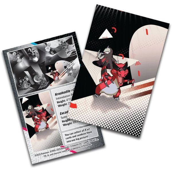 Pok&eacute;mon TCG: Scarlet & Violet 10.5 - Black and white - Krookodile Unova Mini Tin 1934790 фото