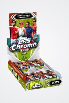 Hobby Box Tennis Topps Chrome 2024 Tennis Cards 887521130771 фото