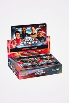 Qualifying Lap BOX F1 Topps Chrome 2024 Formula 1 Cards 887521129997 фото