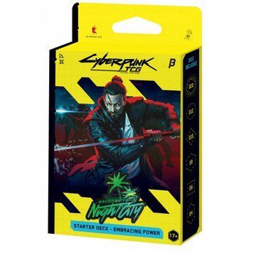 Cyberpunk TCG: Welcome to Night City - Starter Deck - Embracing Power(Beta Starter) Cyberpunk TCG: Welcome to Night City - Starter Deck - Embracing Power(Beta Starter) фото