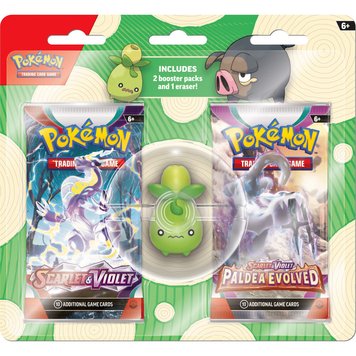 Pokémon TCG: Back to School Eraser Blister Smoliv 1676189 фото