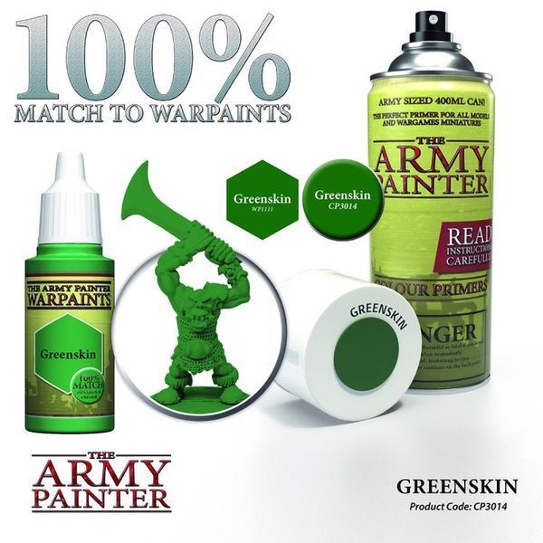 Army Painter Primer Greenskin (spray) 1581362 фото