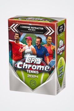 Value Box Tennis Topps Chrome 2024 Tennis Cards 887521130825 фото
