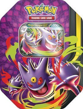 Pokemon TCG Mega Moonlit Tin Mega Gengar Ex Pokemon TCG Mega Moonlit Tin Mega Gengar Ex фото