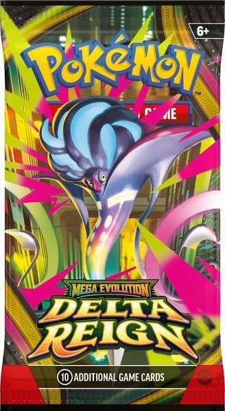 Pok&eacute;mon TCG: Mega Evolution - Delta Reign Booster Pack (10 Cards) Pok&eacute;mon TCG: Mega Evolution - Delta Reign Booster Pack (10 Cards) фото