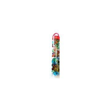 Chessex Gaming Glass Stones in Tube - Assorted Crystal (40) 2772404 фото