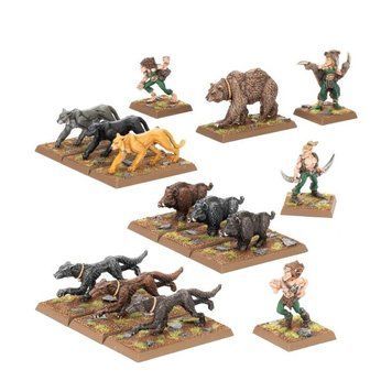 Warhammer: The Old World - Wood Elf Beast Pack 2538782 фото