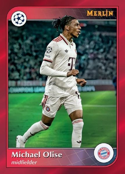 Hobby BOX Merlin 2024|25 Topps Football Cards 887521144136 фото