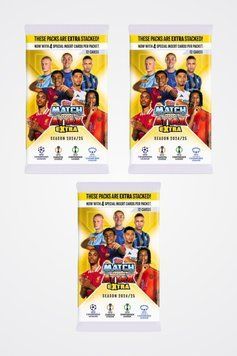 3-pack Match Attax Extra 2024|25 Football Cards 5053307074644 фото