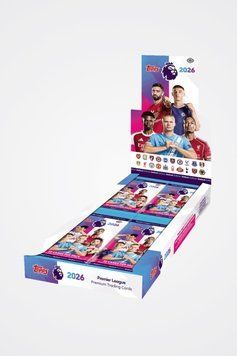 Hobby Box Premier League 2026 Topps Football Cards 5053307076488 фото