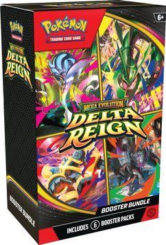Pok&eacute;mon TCG: Mega Evolution - Delta Reign Booster Bundle (6 Packs) Pok&eacute;mon TCG: Mega Evolution - Delta Reign Booster Bundle (6 Packs) фото