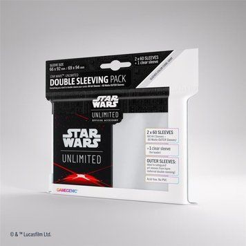 Gamegenic: Star Wars Unlimited - Double Sleeving Pack - Space Red 6918014 фото
