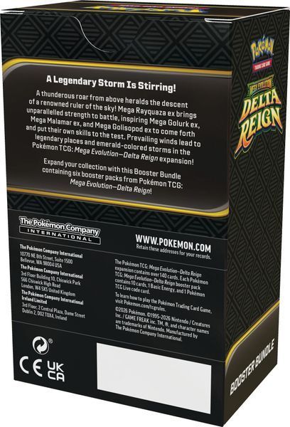 Pok&eacute;mon TCG: Mega Evolution - Delta Reign Booster Bundle (6 Packs) Pok&eacute;mon TCG: Mega Evolution - Delta Reign Booster Bundle (6 Packs) фото