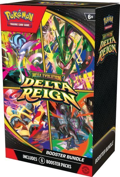 Pok&eacute;mon TCG: Mega Evolution - Delta Reign Booster Bundle (6 Packs) Pok&eacute;mon TCG: Mega Evolution - Delta Reign Booster Bundle (6 Packs) фото