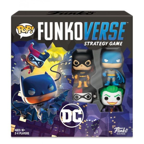 Базовий набір настільної гри DC Comics Funkoverse із 4 символами 8278720 фото