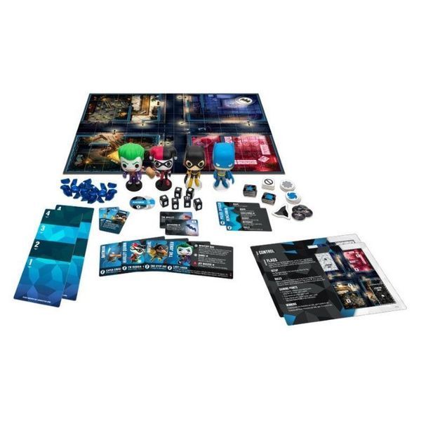 DC Comics Funkoverse Board Game 4 Character Base Set 8278720 фото
