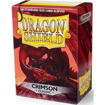 Dragon Shield Standard Sleeves - Crimson (100 Sleeves) crimson 4989397 фото
