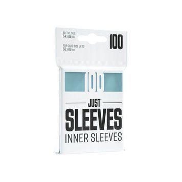 Gamegenic: Just Sleeves - Inner Standard Card Game Sleeves (64x89 mm), 100 pieces 4296945 фото