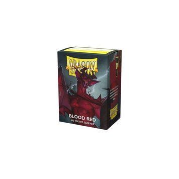Dragon Shield Standard Matte Sleeves - Blood Red 'Simurag' (100 Sleeves) 1817274 фото