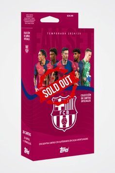 FC Barcelona Official Fan Set 2025 Topps Football Cards 5053307073913 фото